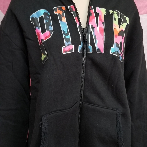 🎄Victoria Secret Tie-Dye Sherpa & Legging set🎄 - Picture 4 of 5